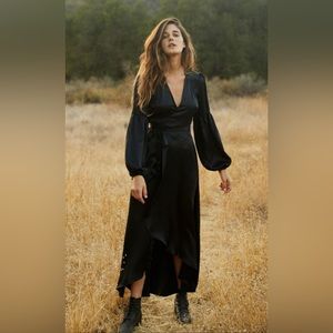 Christy Dawn Bergen Wrap Dress in Night